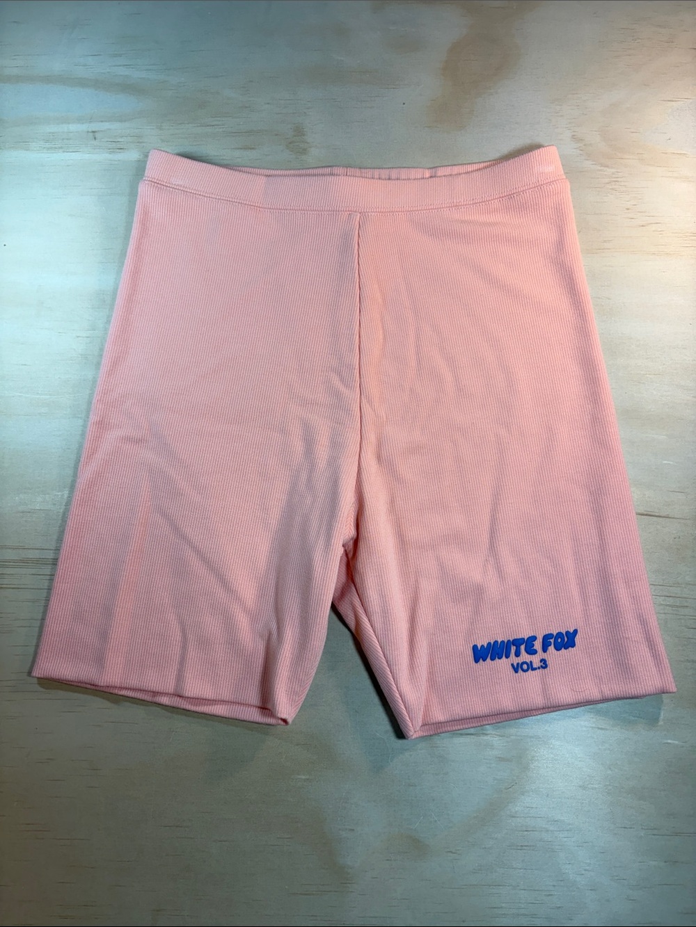 NWOT White Fox Ribbed Lounge Shorts